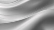 Abstract silver background with smooth lines. Silver, white, metallic colors, Space for text or image