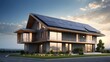 Engineering the future of electricity with rooftop solar panels in eco-friendly housing Generative AI