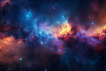 Wall Mural - universe nebula stars space