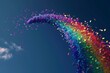 Rainbow of Colors A Spectacular Display of Artistic Flair Generative AI