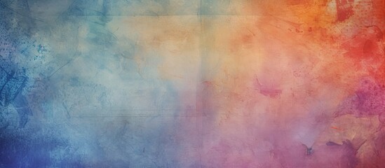 Poster - Vibrant Multicolor Background Pattern with a Textured Gradient for Creative Design Projects