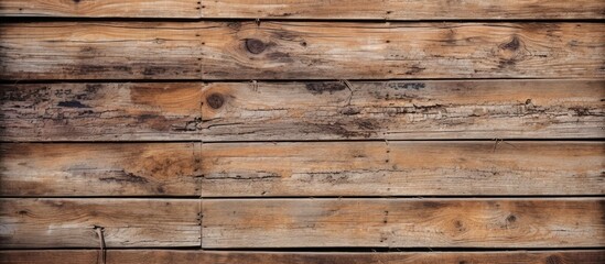 Wall Mural - Rustic Wooden Wall Showcasing Beautiful Brown Wood Texture Background