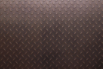 Dark metal texture with a corrugated print. iron plate background