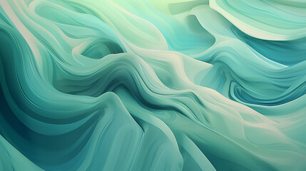 Sticker - abstract background with waves