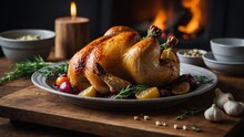 Turkey Dinner Thanksgiving Goose Meat