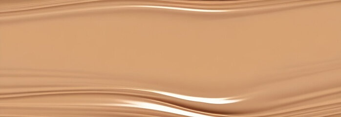 Wall Mural - A beige shade of liquid skin foundation. Skin tone swatches. Make up concept.