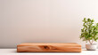 © ARTwithPIXELS - Wooden Platform Empty Blank Plate Podium