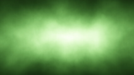 Wall Mural - abstract glowing green blurred steam light copy space illustration background.