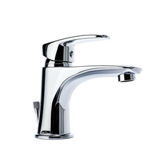 Wall Mural - water tap isolated on white background