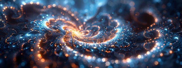 Wall Mural - teleporting through a quasar to a new universe