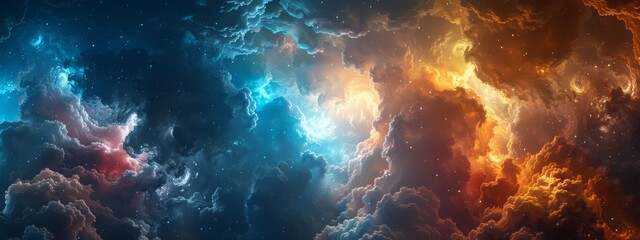 Wall Mural - teleporting through a quasar to a new universe