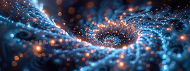 Wall Mural - teleporting through a quasar to a new universe