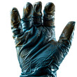 © Resdika - Heat Resistant Welding Gloves Isolated on Transparent Background. Fire Fighter Gloves
