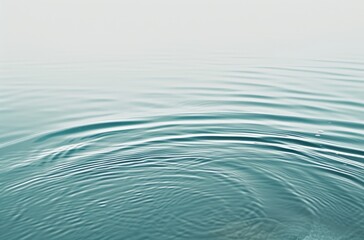 Sticker - Serene Water Surface with Gentle Ripples