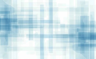 Wall Mural - Abstract Blue Digital Technology Grid Background