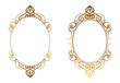 © shabana - oval frame gold