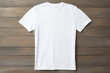 Professional Blank White Label Tag on Tshirt Mockup