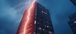 © Nindya - building, lightning strike, skyscrapers 12