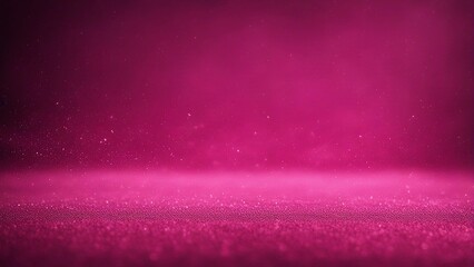 Wall Mural - background with particles A dust and scratches design. Aged photo editor layer. Dark pink grunge abstract background. Copy space 