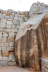 Wall Mural - Surrounding wall of the Royal Enclosure, Hampi, Karnataka, India, Asia