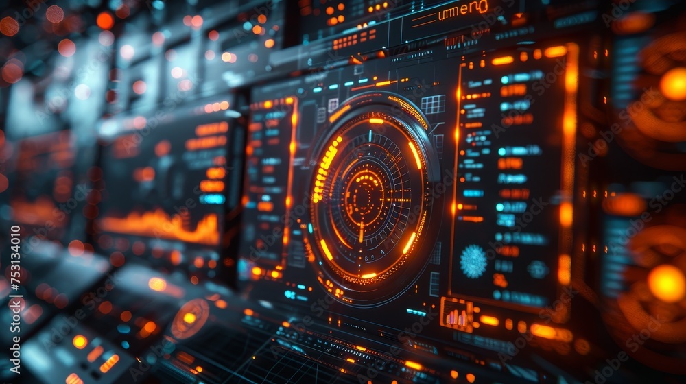 Interface Engineering Graphics Future-oriented graphical interface and system engineer, financial ...