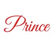 Prince text on white background