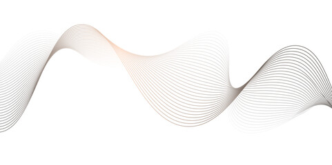 Abstract wave lines dynamic flowing colorful light isolated background. Luxury beauty thin curves, swirl as stream flow pattern.Wave with lines created using blend tool. Curved wavy line.Curved wavy l