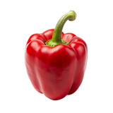 Fototapeta Kuchnia - A red pepper isolated on Transparent background.