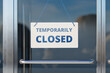 © Dabarti - Business Temporarily Closed Due to Unforeseen Circumstances, Notice on Door