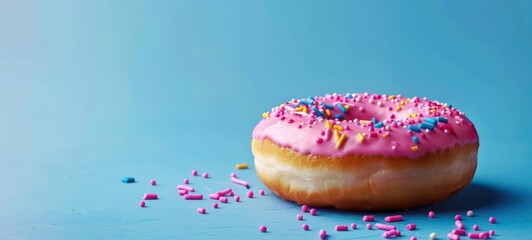 Donut doughnut background sweet isolated food cake dessert pastry white bakery