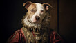 © CaptainMCity - Portrait of an anthropomorphic dog in medieval clothes