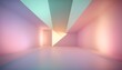 pastel chromatic low poly rainbow shapes background