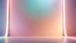 pastel chromatic low poly rainbow shapes background