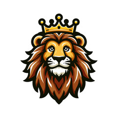 Canvas Print - The lion king esport mascot logo