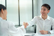 © DG PhotoStock - White collar workers in office.