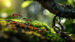 A Close-up Encounter with a Leaf-Cutter Ant in the Forest