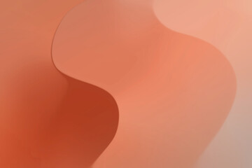 Wall Mural - abstract rose pink gradient on dynamic wave flowing modern design background. ideal for wallpaper, t