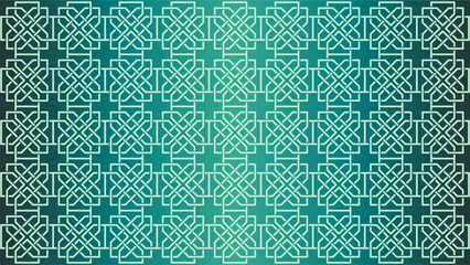 Wall Mural - Islamic pattern vector background. Simple arabesque pattern background for ramadan celebration. Islamic pattern for ramadan, eid, mubarak and muslim culture