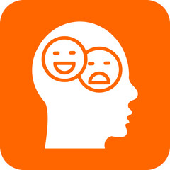 Poster - Bipolar Emotion Icon Style