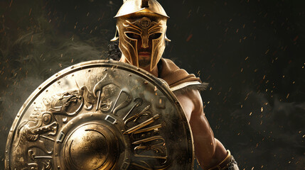 Wall Mural - Achilles in his armor