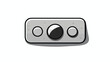 Simple grey estimated icon. Vector Illustration free