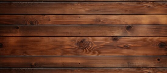 Sticker - Brown Wooden Texture Background