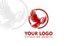 Vintage Hawk Logo Vector - Professional Eagle Design for Business Identity - Unique and High-Quality Branding Symbol