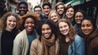 © Michael - Multi-ethnic large group of people