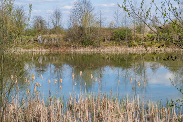 Sticker - a fishing lake created from disused quarry