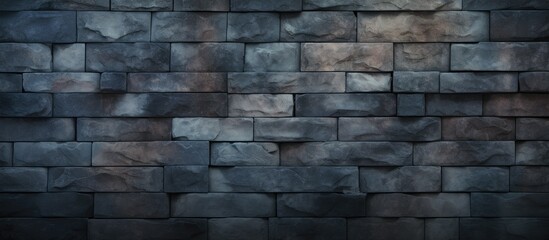 Sticker - Textured Block Wall Background