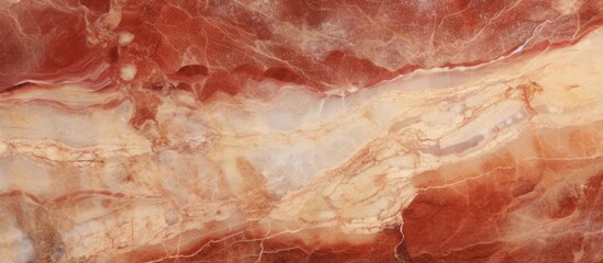 Poster - Abstract Red Onyx and Beige Marble Texture for Interior and Exterior Decoration