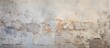 Distressed painted cement wall with aged plaster wall texture Background of weathered painted surface