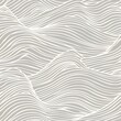 Gray abstract wave pattern with a tactile texture