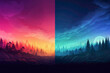 Whimsical gradient backgrounds casting a spell of magic and wonder with their enchanting color transitions.